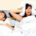 couple in bed with man snoring image